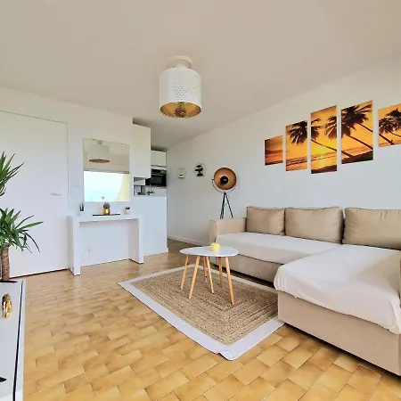 Appartement 1ere ligne piscine terrasse au bord de la plage front de mer avec 6 vélos Palavas-les-Flots Esterno foto
